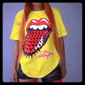 Brand New Women Medium "Rock Star Tongue" Shirt